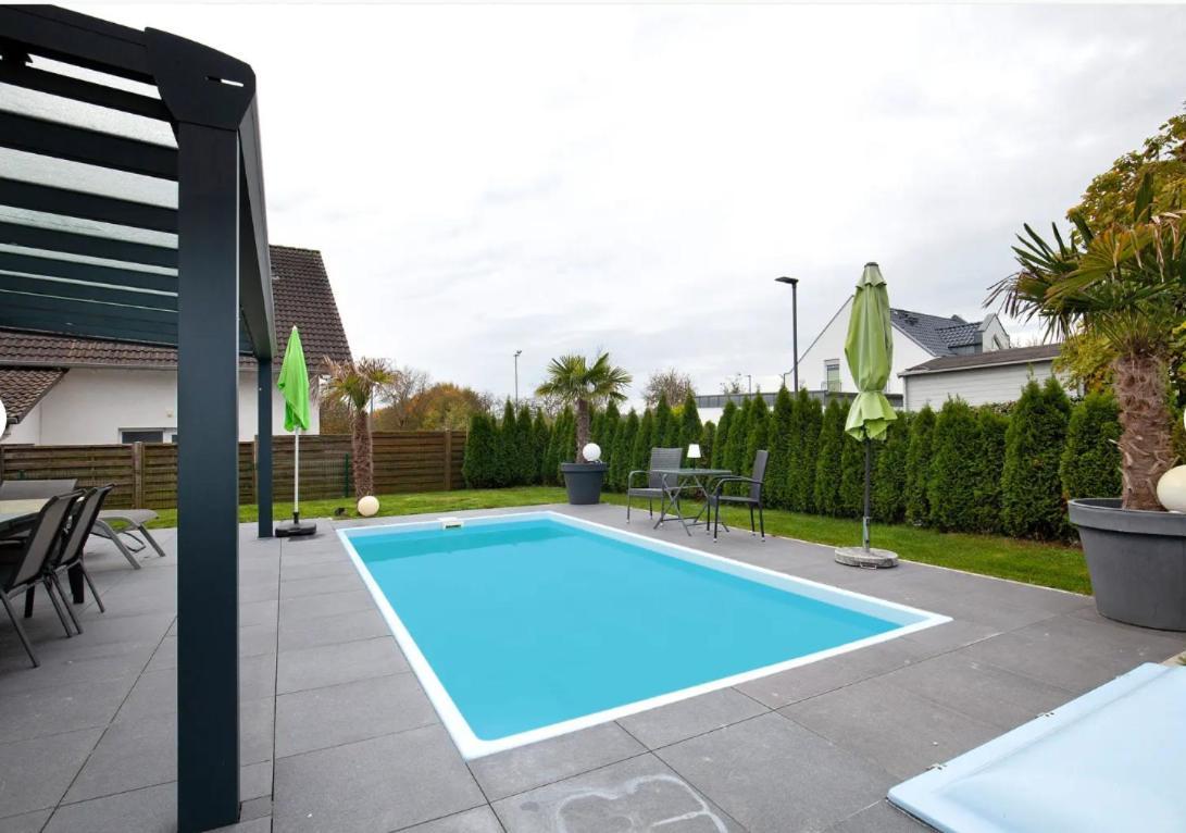 Grosszuegige Unterkunft Mit Terrasse Oberbrechen Dış mekan fotoğraf