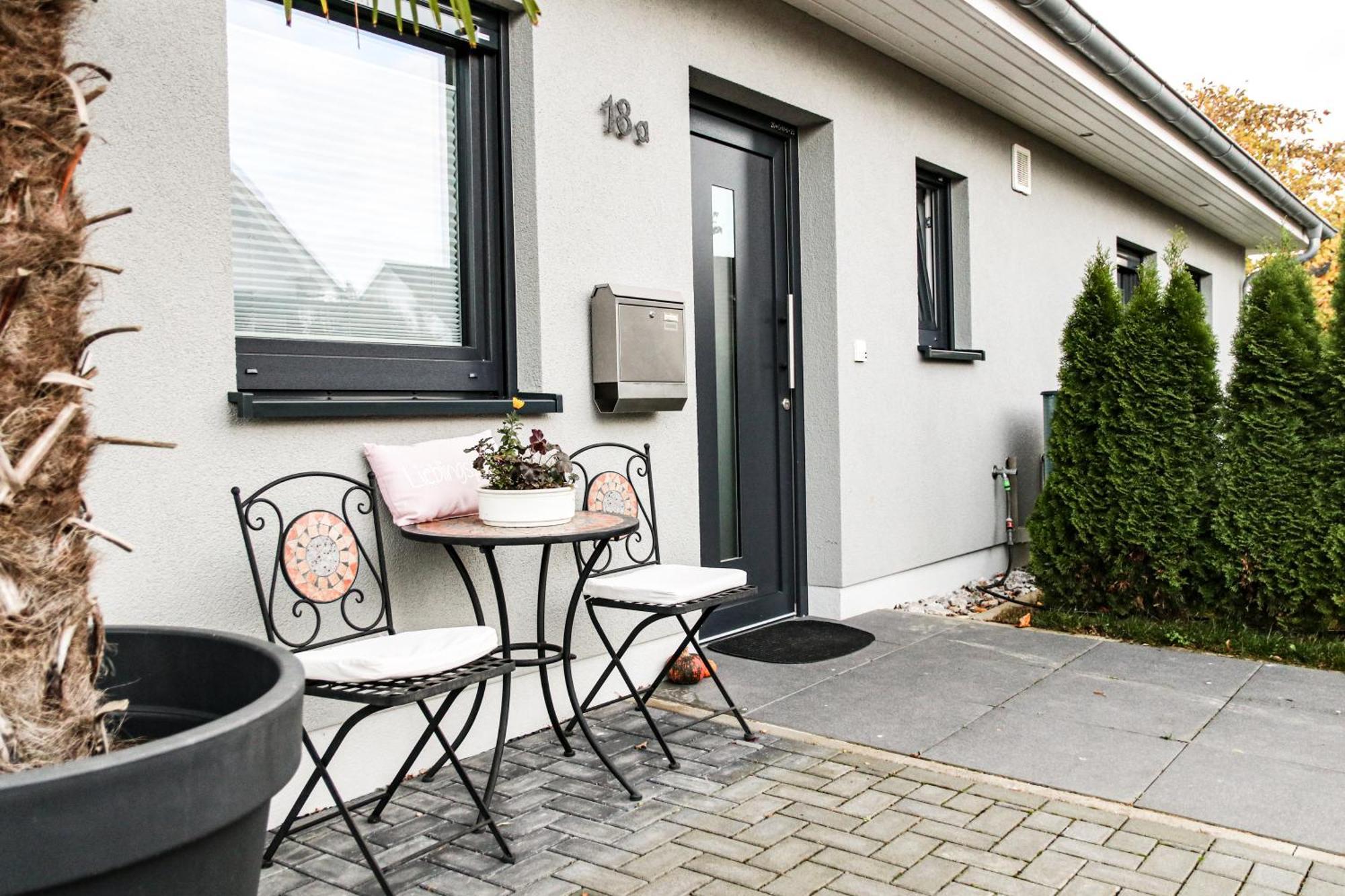 Grosszuegige Unterkunft Mit Terrasse Oberbrechen Dış mekan fotoğraf
