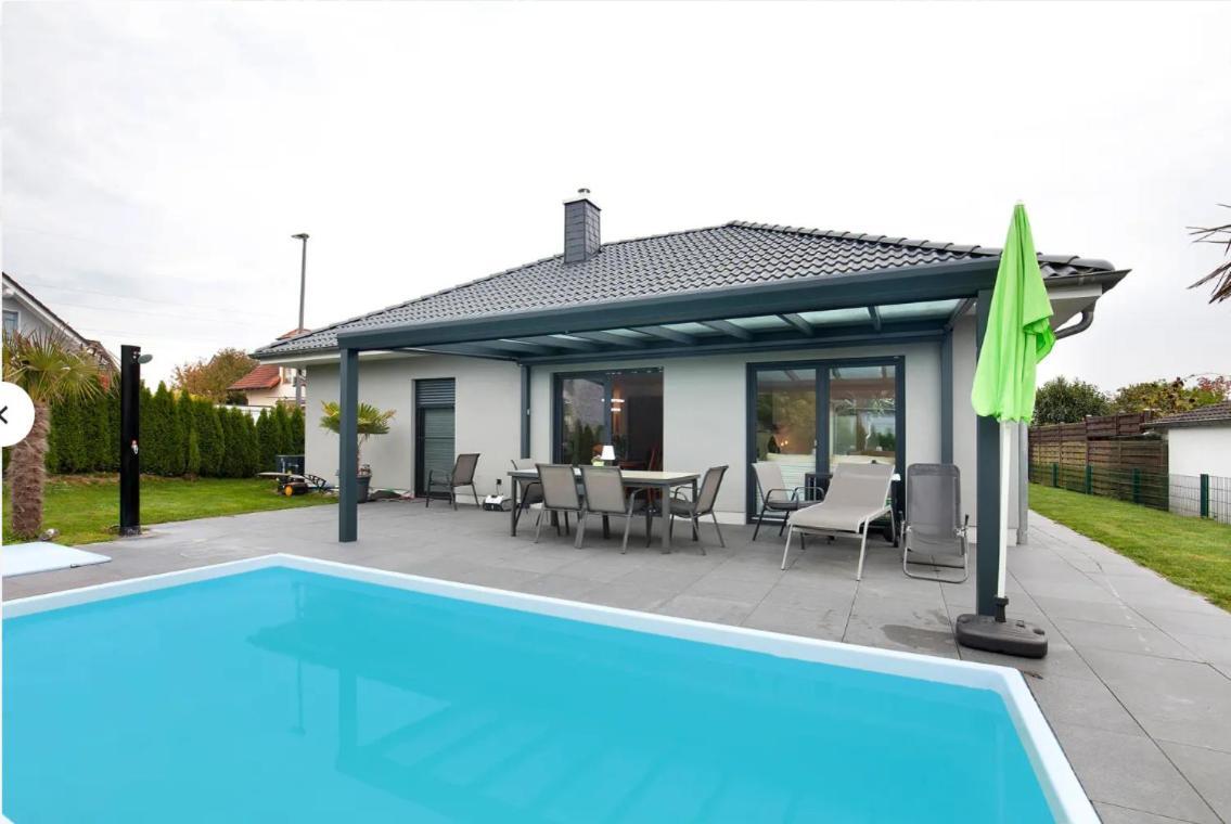 Grosszuegige Unterkunft Mit Terrasse Oberbrechen Dış mekan fotoğraf
